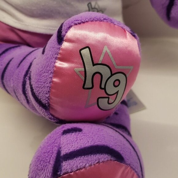 Build-a-bear Honey Girls Teegan Plush Stuffed Animal 20" tall Purple Zebra - Picture 8 of 8